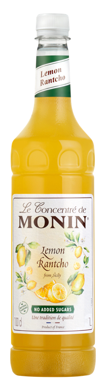 Monin lemon rantcho concentrate pet  1l