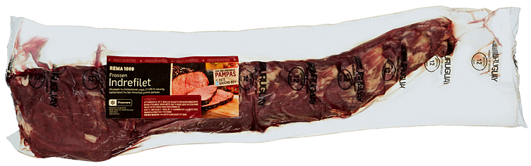 Indrefilet frossen  10xca.1,2kg  kg