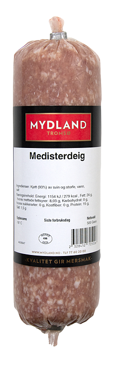 Medisterdeig fryst   kg