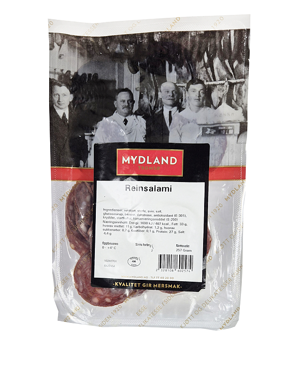 Reinsalami skivet   kg