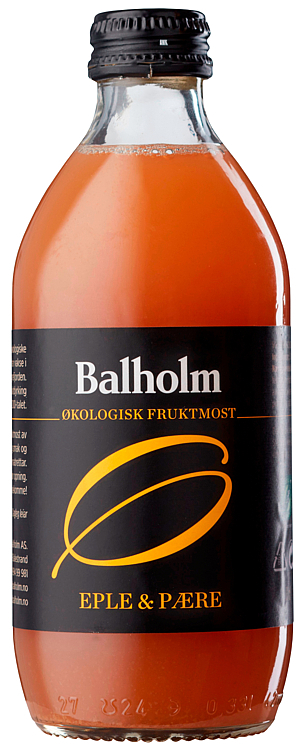 Balholm eple & pære økol.    12x33cl