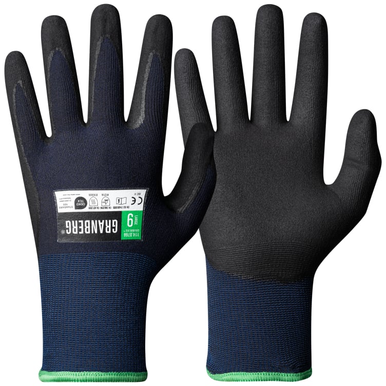 Nylonhanske pro-fit 10 nitrilb  1par