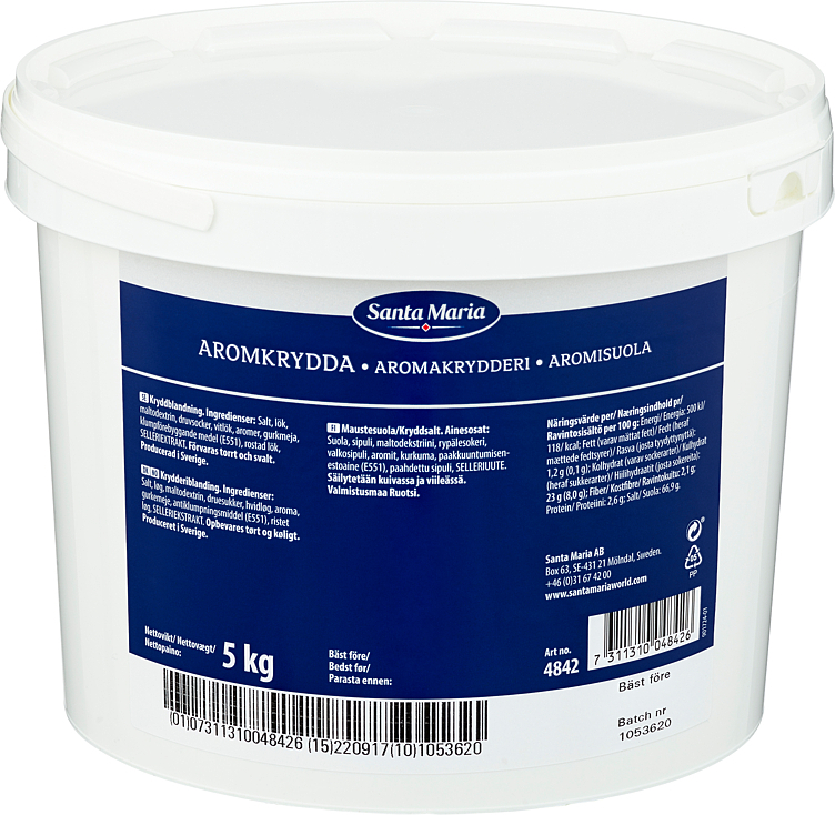 Aromakrydder spann      5kg