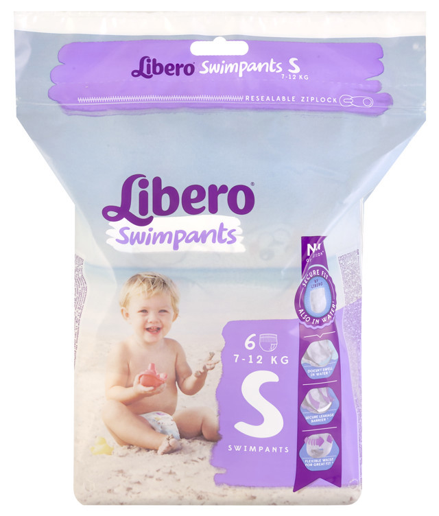 Libero swimpants small   6stk