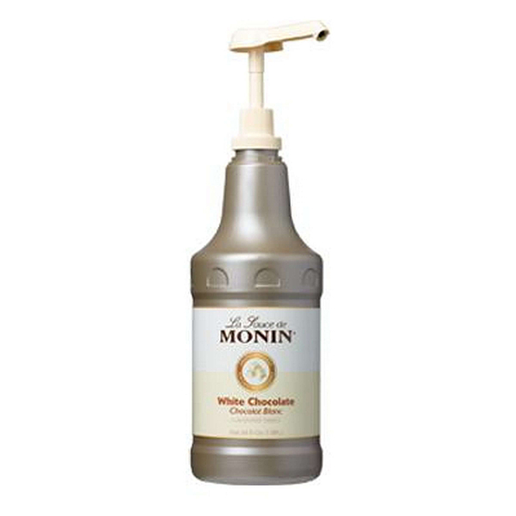 Monin sjokoladesaus hvit  1,89l