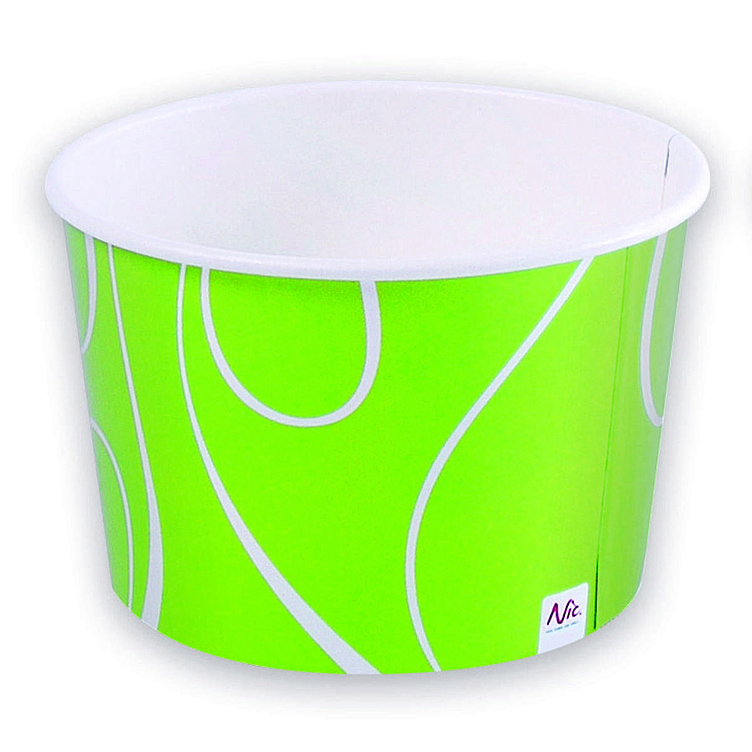 Isbeger, papp, liten 120 ml  250stk