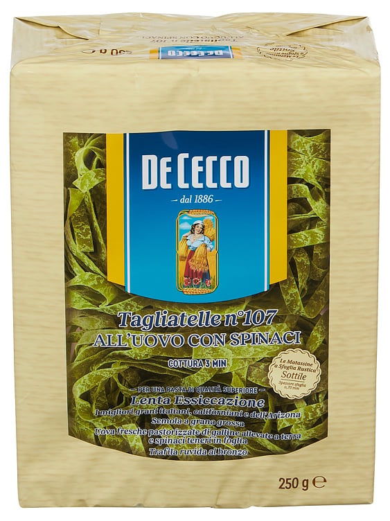 Tagliatelle spinat  250g