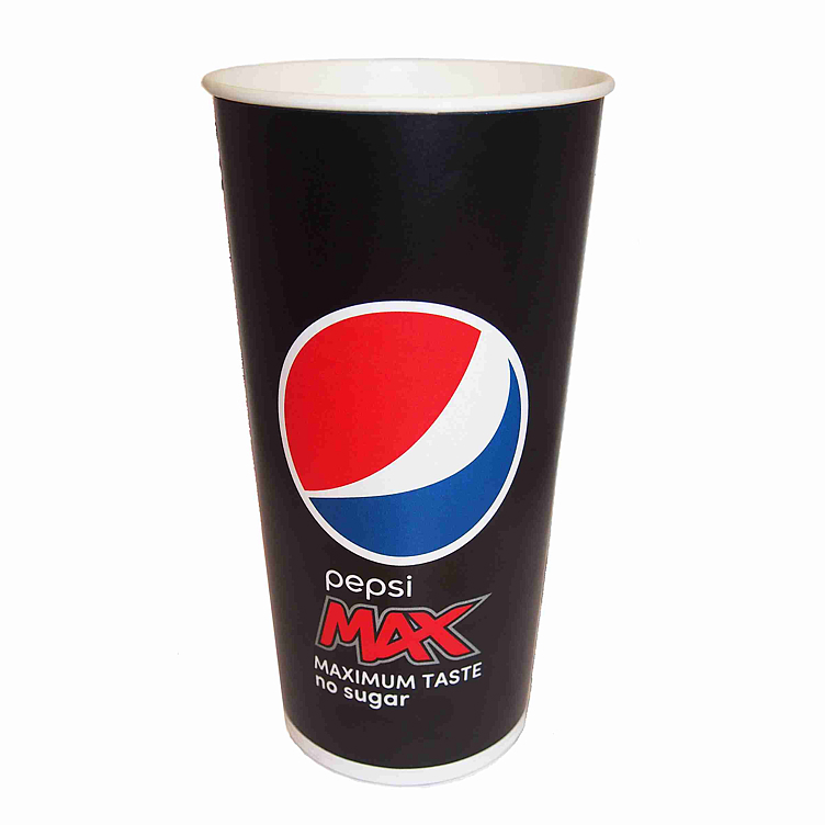 Kalddrikksbeger 0,5l  pepsi  50stk