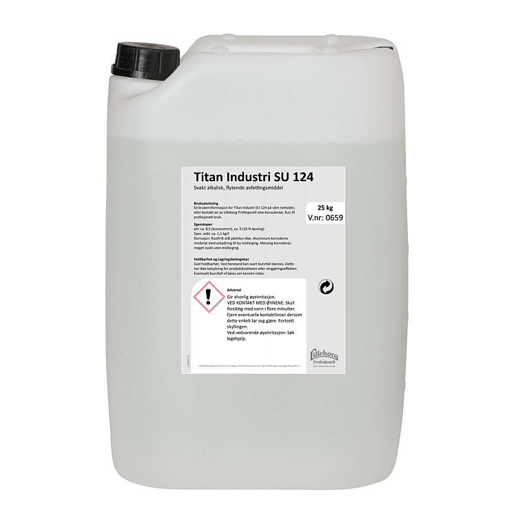 Titan industri su124 kanne 25kg