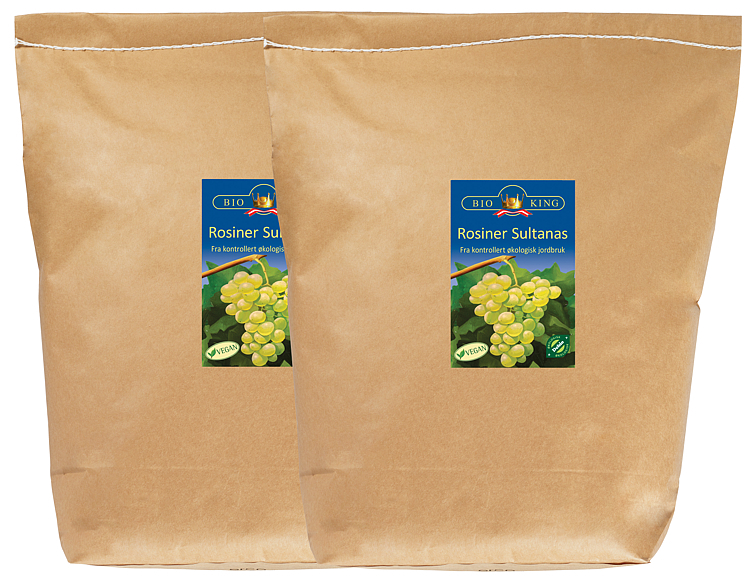 Rosiner sultanas økol. vegansk   5kg