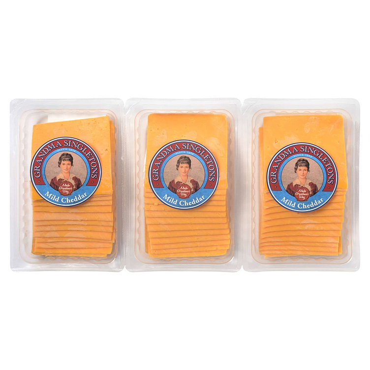 Engelsk cheddar skivet   1kg
