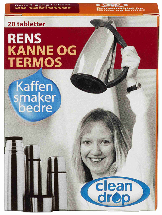 Clean drop kannerens 20 tabletter