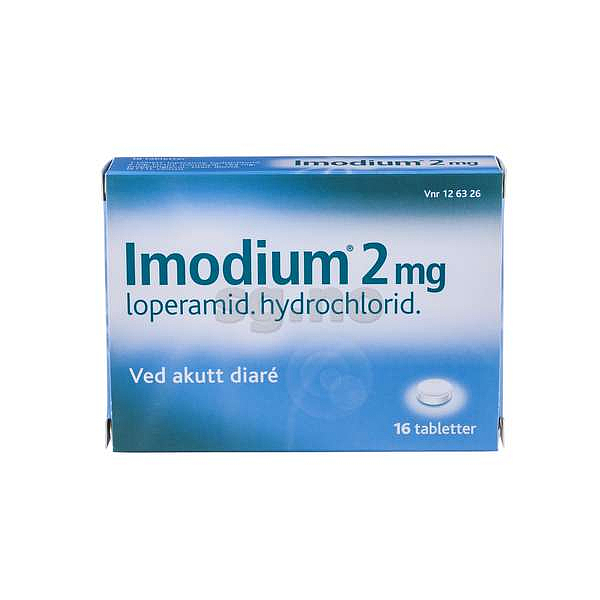 Imodium tabletter 2mg 16stk