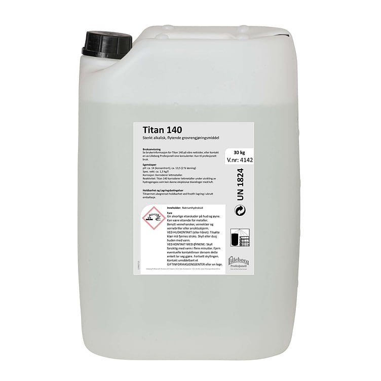 Titan 140 kassevask     30kg