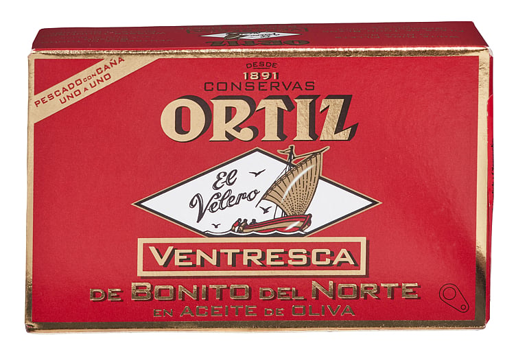 Hvit tunfiskfilet olivenolje  112g