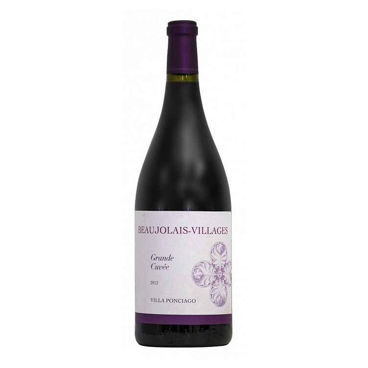 Villa ponciago beaujolais villages    12%    75cl