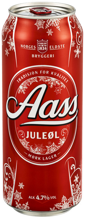 Aass christmas beer 0.50l box 6-pack    4x6x0.5l