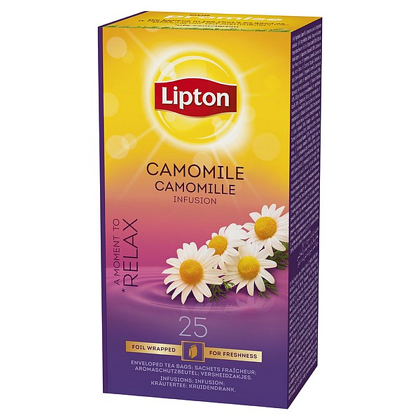 Lipton camomile te      bags25