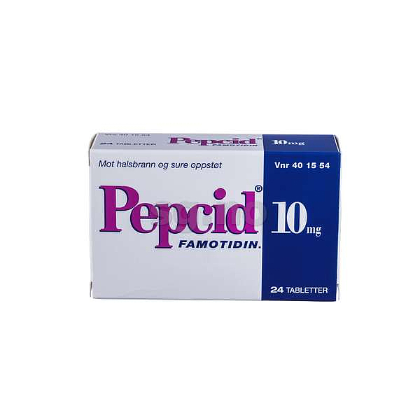 Pepcid ac tabletter 10mg 24stk
