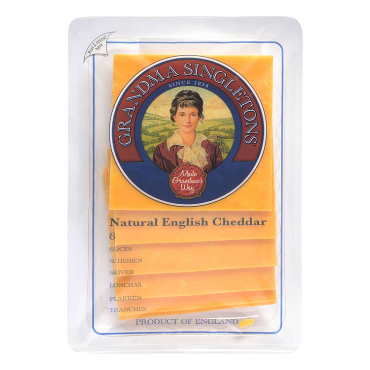 Cheddar engelsk skivet   150g