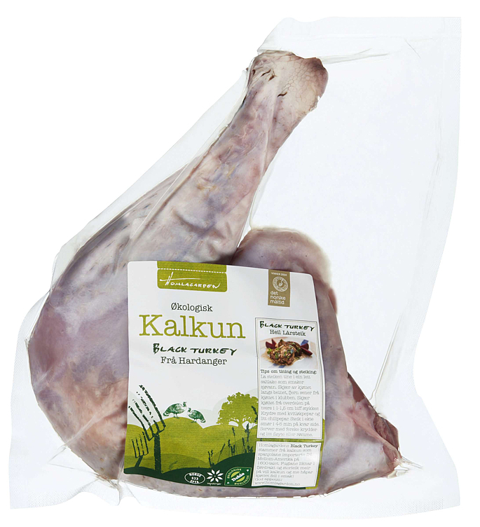 Turkey, black, whole, round steak, eco.   kg