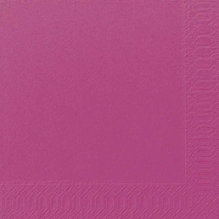 Serv.3l24cm fuchsia   250stk