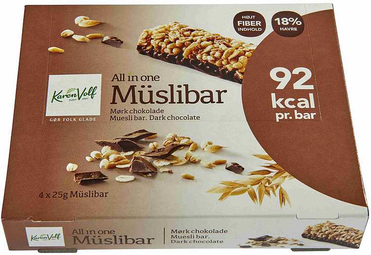 Muslibars dark chocolate 4pk