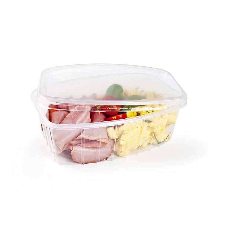 Plastboks bunn/lokk 1200ml  25stk