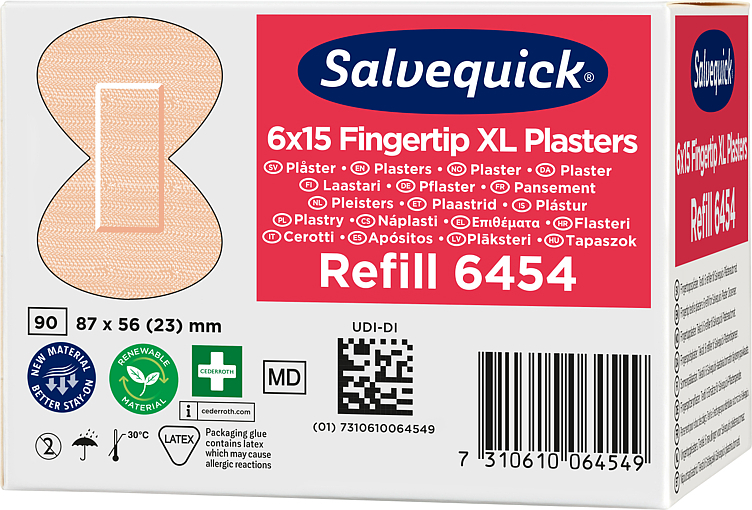 Fingerplaster  6 refill