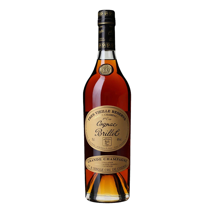 Brillet cognac trés vieille réserve xo gr. champ. 40% 70cl