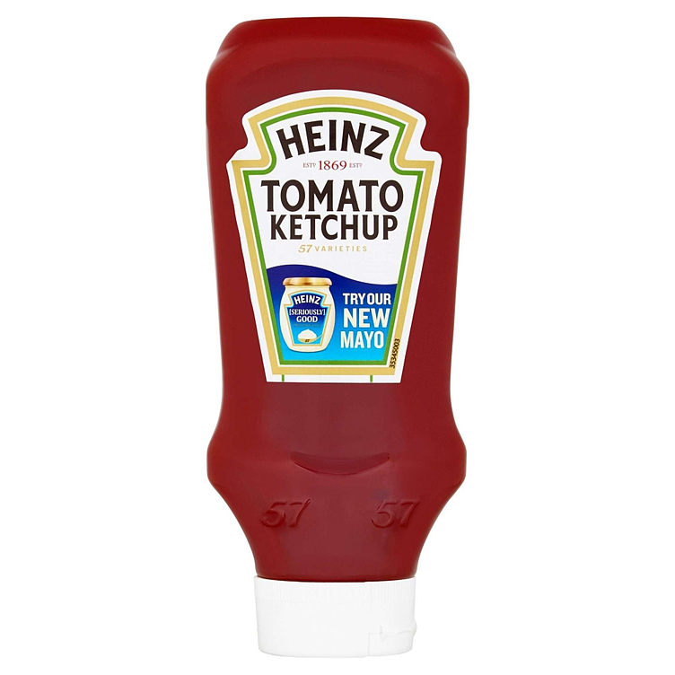 Ketchup heinz top down  t  605ml