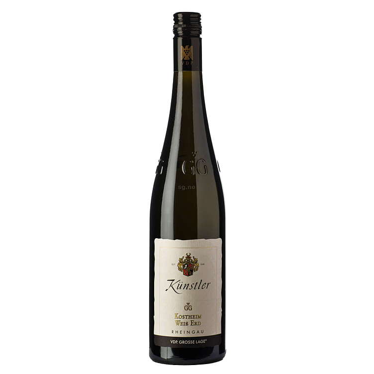 Künstler kostheim weiss erd riesling trocken gg  12,5%  75cl