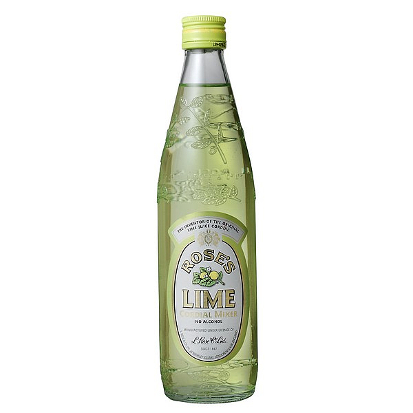 Roses lime cordial mixer   57cl