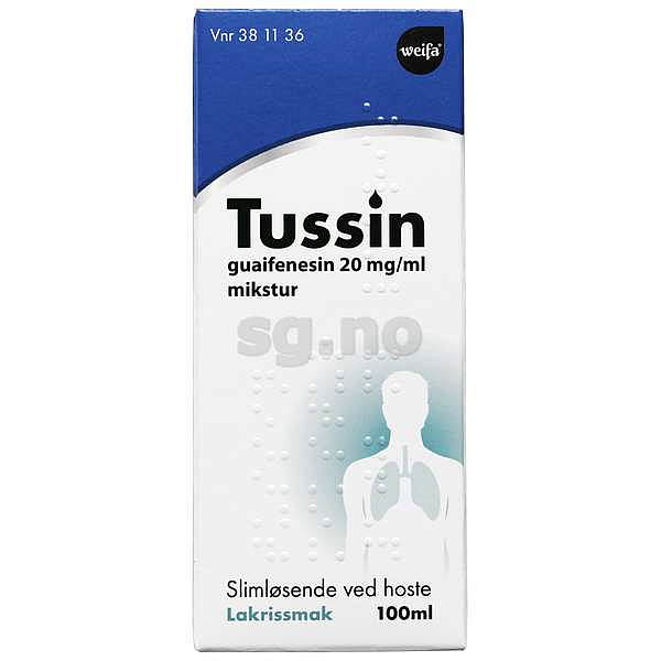Weifa tussin lakris hostemikstur 100ml