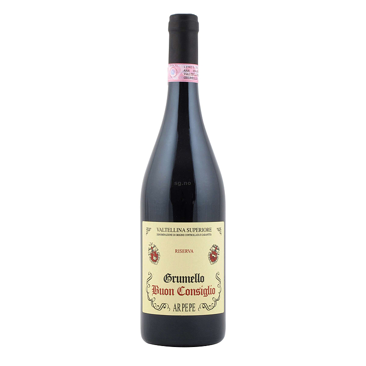 Arpepe grumello buon consiglio riserva   13%   75cl