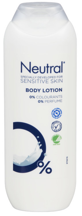 Body lotion u/parfyme   250ml