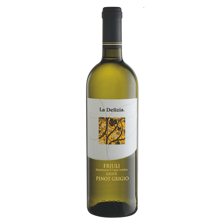 La delizia friuli grave pinot grigio  12%  75cl