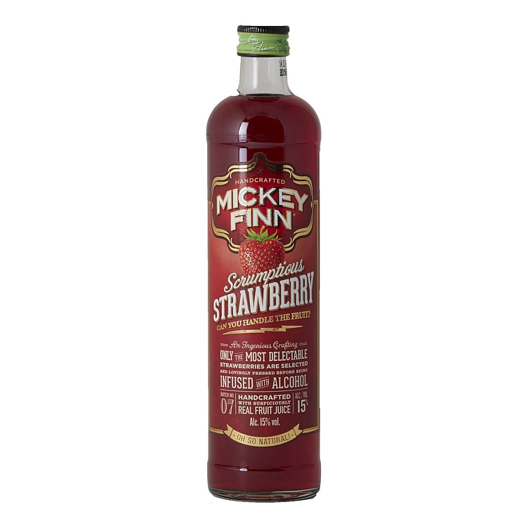 Mickey finn scrumtious strawberry   15%   50cl