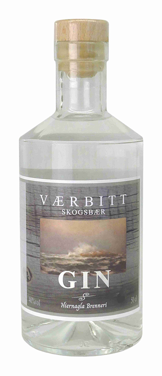 Hiernagla brenneri værbitt skogsbær gin   46%   50cl