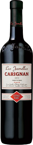 Les jamelles carignan cepage   13,5%   75cl