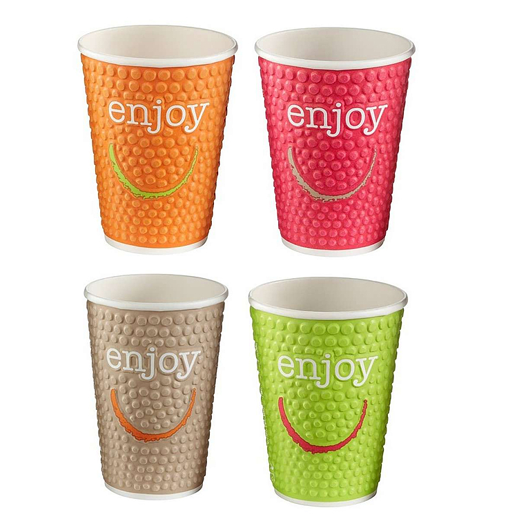 Kaffebeger 30cl double wall enjoy 34stk
