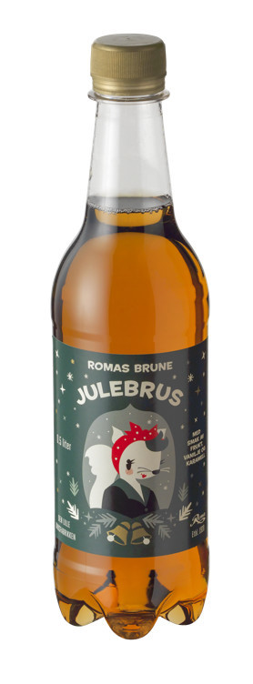 Romas brune julebrus fl 24x0,5l