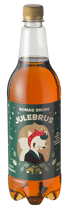 Romas brune julebrus fl 12x1l