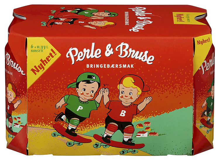 Hansa perle & bruse br.bær 24x0,33l