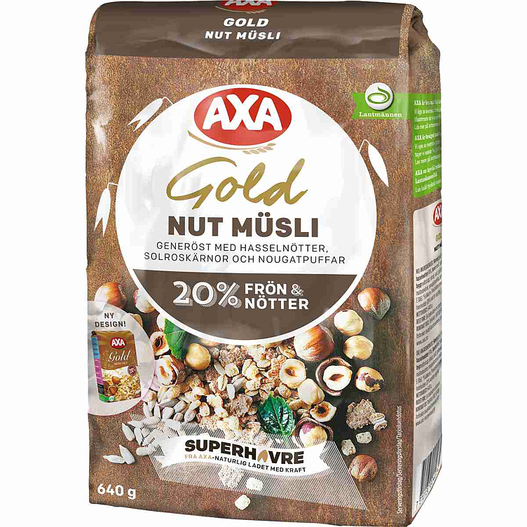 Axa gold nut   640g