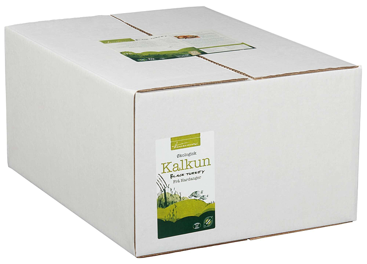 Kalkun hel black turkey økol.   ca8kg