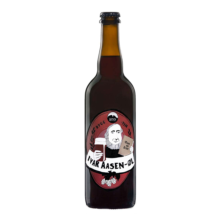 Kinn ivar aasen-øl byggvin  10%  12x75cl