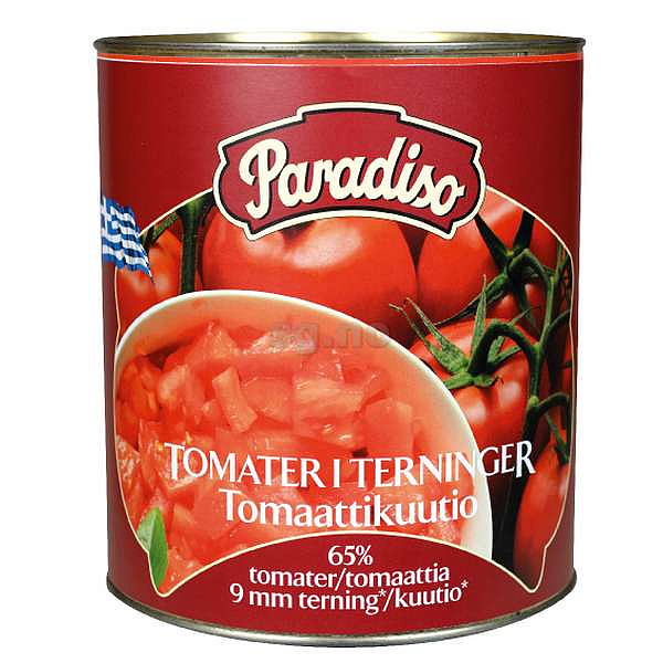 Diced tomatoes   3kg