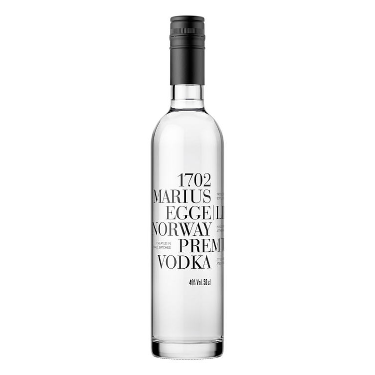 Egge gård vodka naturell   40%   50cl