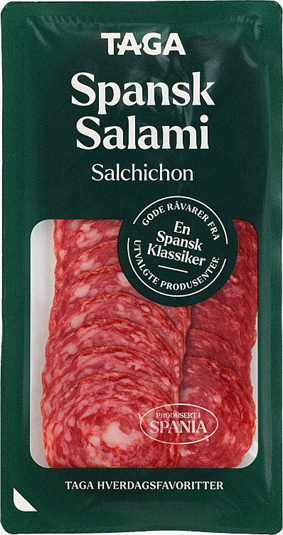 Salchichon spekepølse skivet 100g